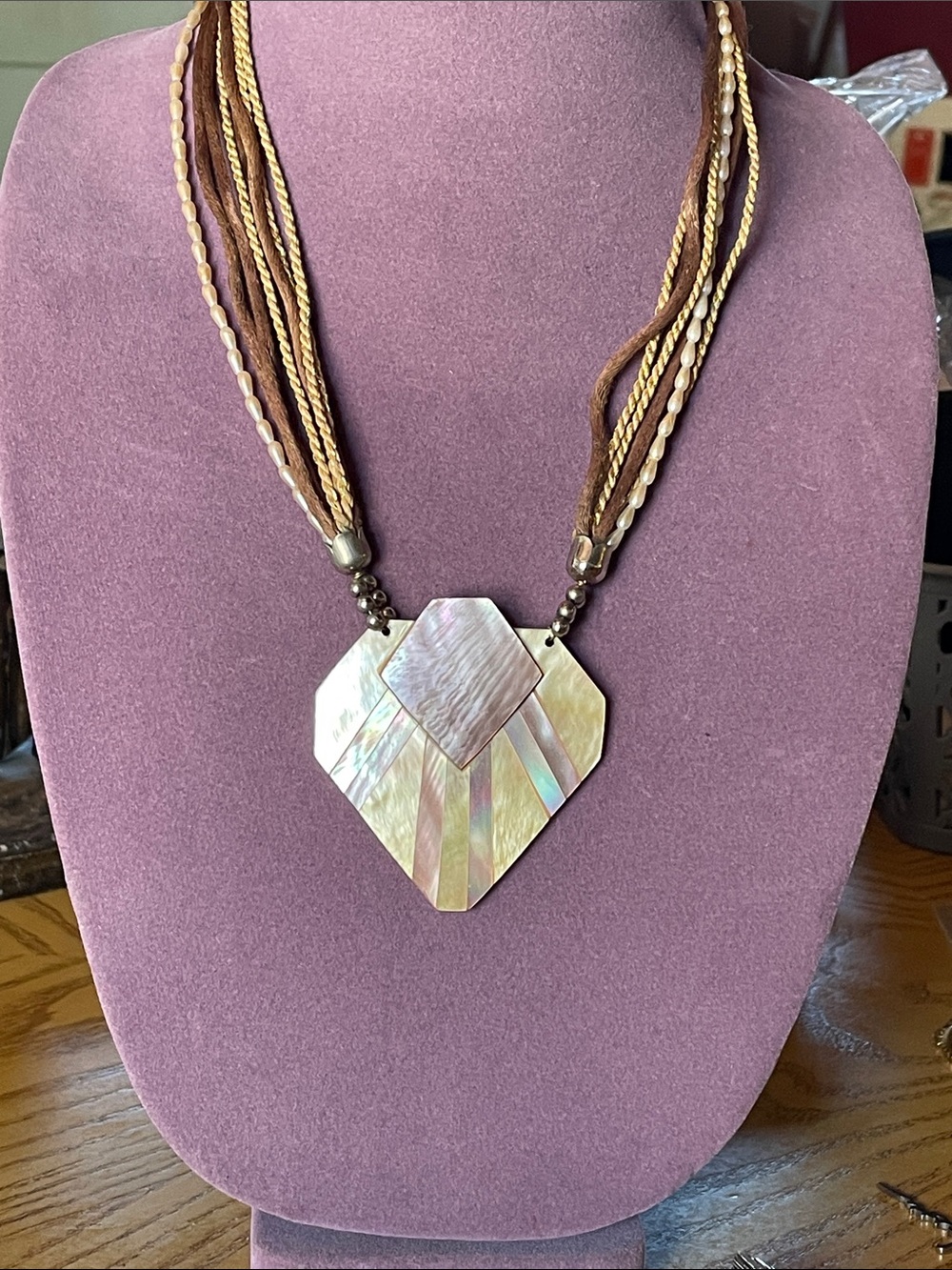 Vintage usa pat 4074400 Necklace